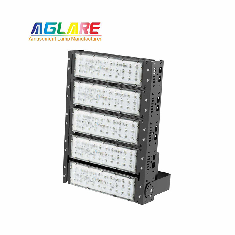 led彩色投光灯 带？250W变色RGB泛光灯游乐园公园景观户外照明