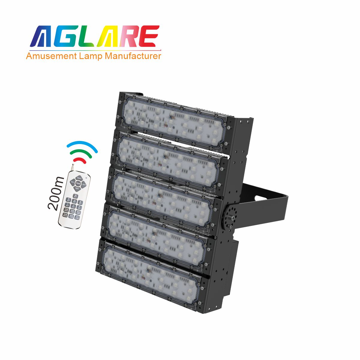 250W LED彩色投光灯RGB景观灯户外射灯带？仄