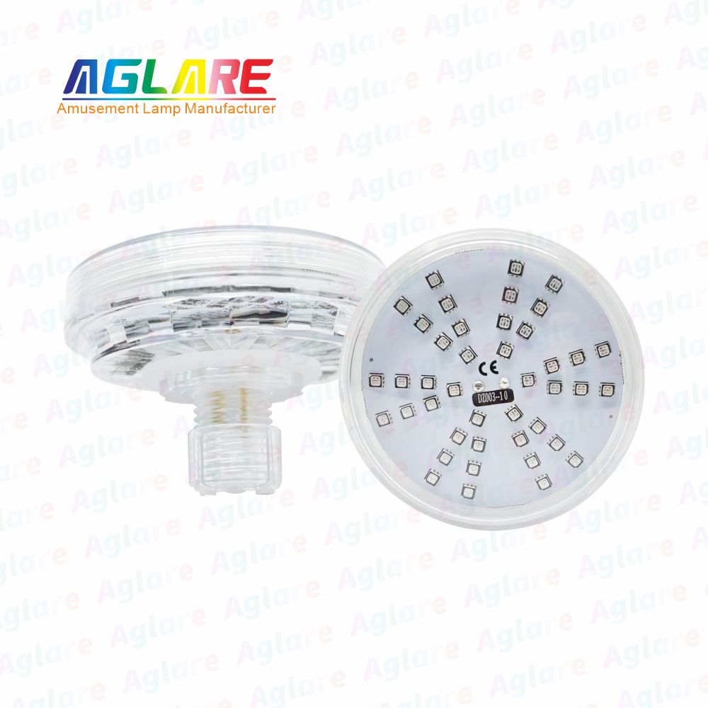 80mm RGB自动LED灯1-16旋转效果的游乐设施- AC24V， 48led